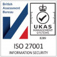 ISO 27001 Information security - Health and Safety app from Be-Safe Tech